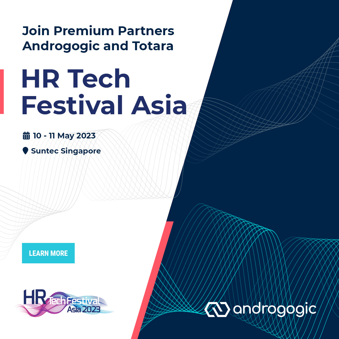 Androgogic and Totara sponsor HR Tech Festival Asia 2023 Singapore